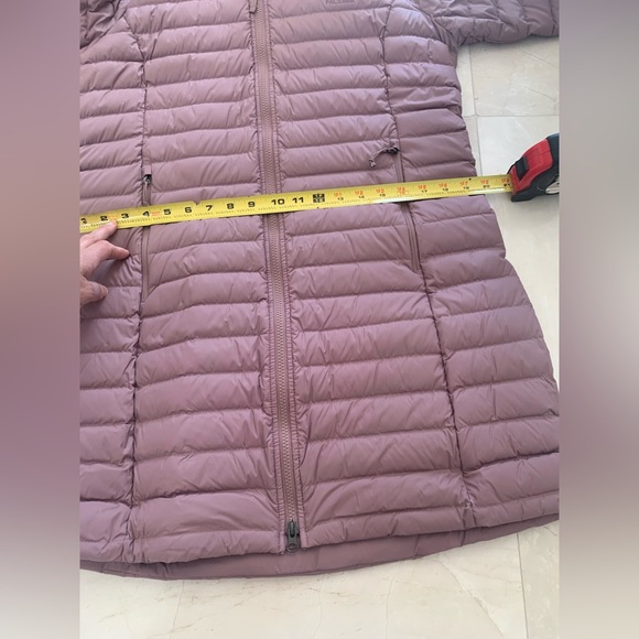 The North Face Stretch Down Parka in Twilight Mauve Size L - Picture 16 of 16